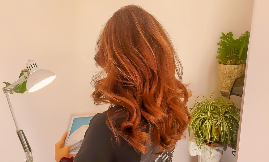 Image 13: Women's Design Haircut + All Over Color, Base Color, Balayage and More