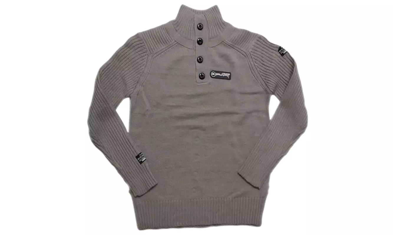 Men's Button-Up Turtleneck Sweaters - Image 4