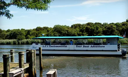 $9 for a Ride on the Peconic River for Ages 3+ from the Atlantis Explorer Tour Boat ($18.50 value) - Primary Image