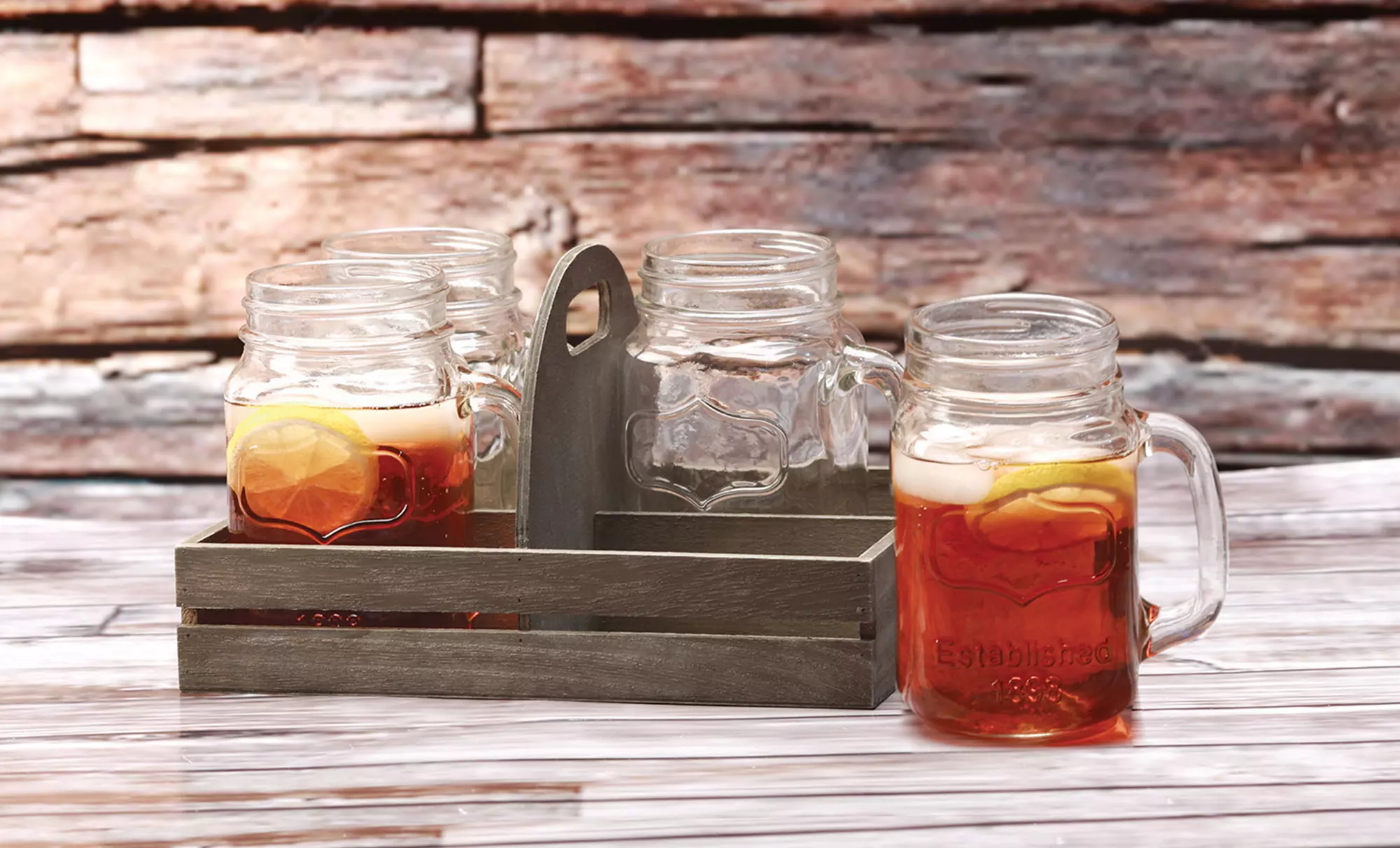 Circle Glass Serve it Up 5- or 7-Piece Glassware Set - Second Medium