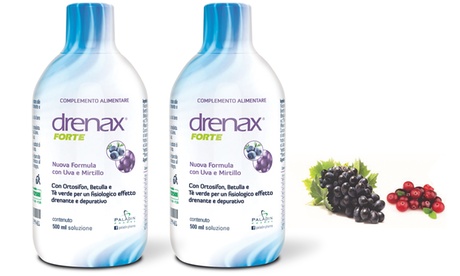 Fino a 6 flaconi di integratori alimentari Drenax