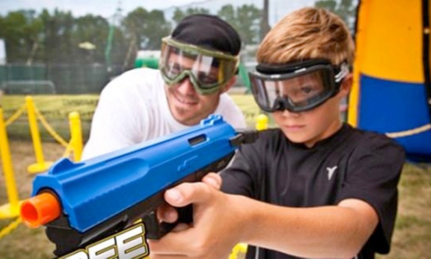 Image 3:  Low-Velocity Paintball Kids Party