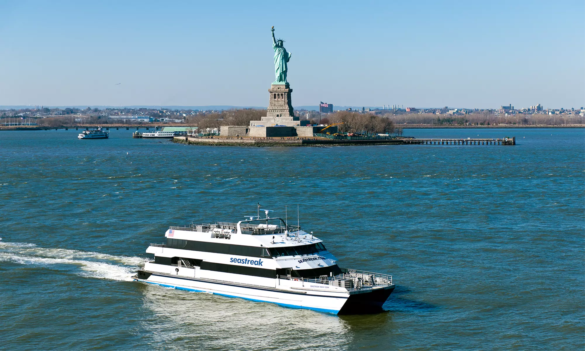 $25 for a Round-Trip Ferry Ride to Sandy Hook Beach from Seastreak ($45 Value) - Primary Image