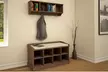 Kempton Hallway Storage Bench and Wall Storage Rack with Coat Hooks With Free Delivery (Up to 58% Off) - Image 2