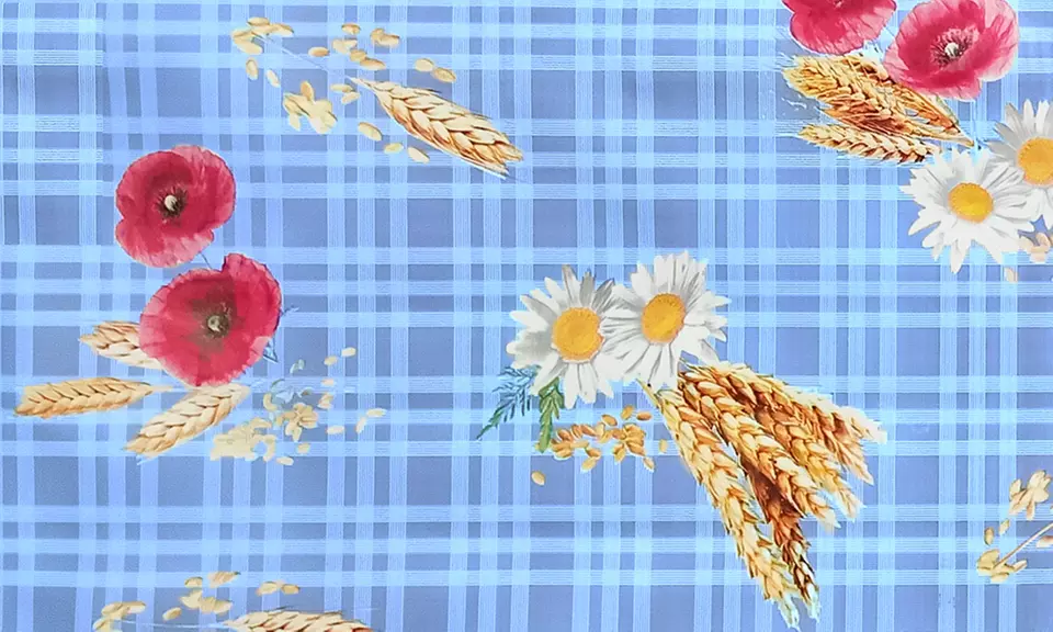 Nappe en toile cirée PVC résistante aux taches