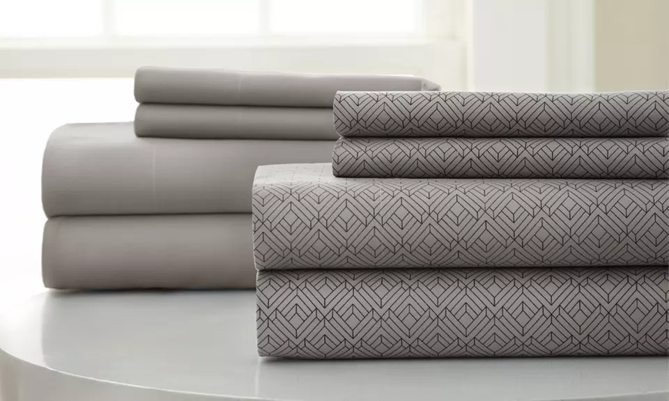 Haight-Ashbury Collection Microfiber Sheet Set (2-Pack) - Primary Image