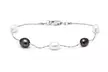 Genuine Freshwater Pearl Tin Cup Bracelet or Necklace - Second Medium