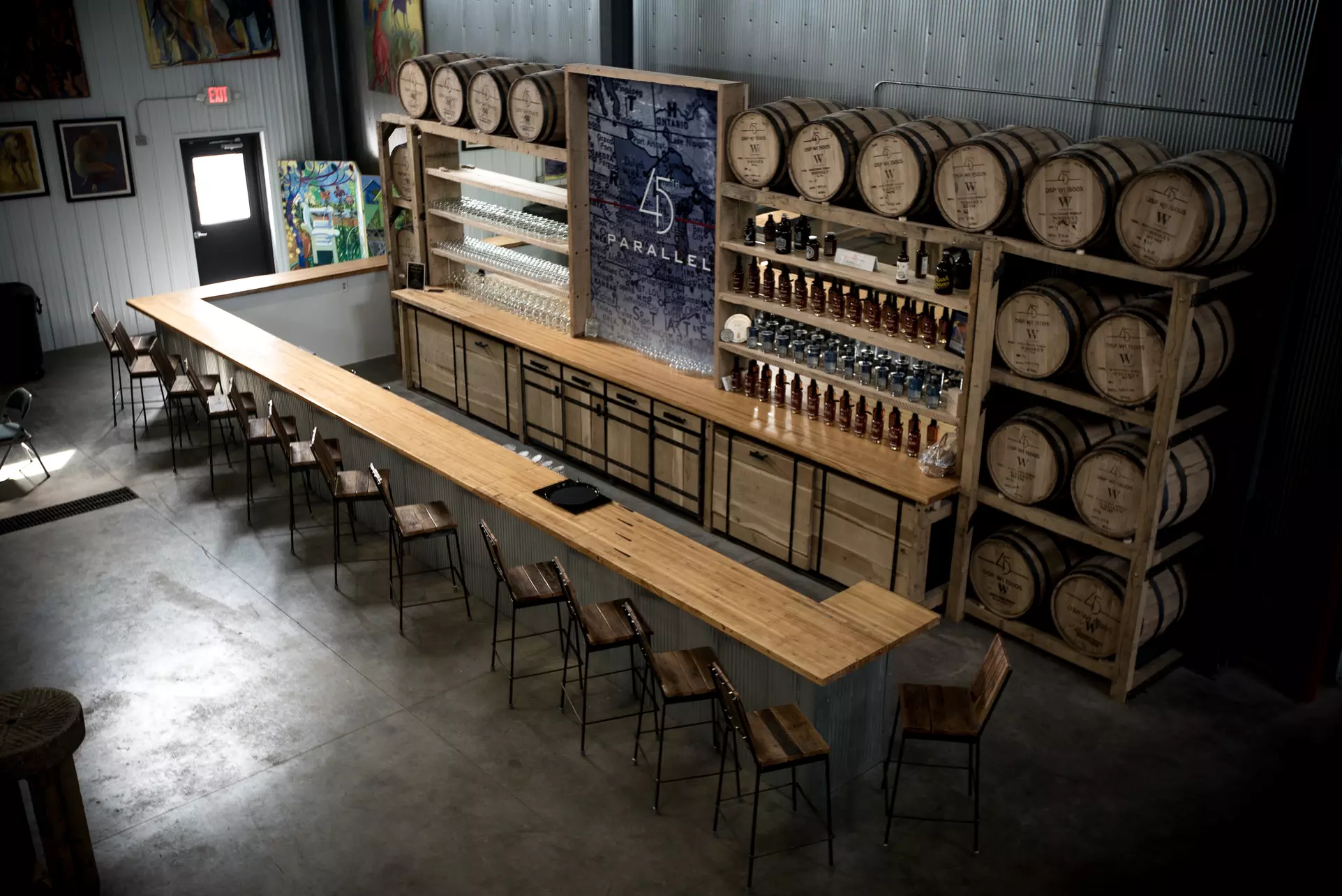 Spirit Tour and Tasting for Two, Four, or Eight with Glasses at 45th Parallel Distillery (Up to 53% Off) - Primary Image