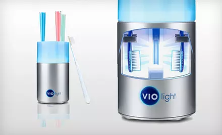 $24 for a Violight UV Toothbrush Sanitizer with Shipping Included (Up to $62.70 Total Value) - Primary Image
