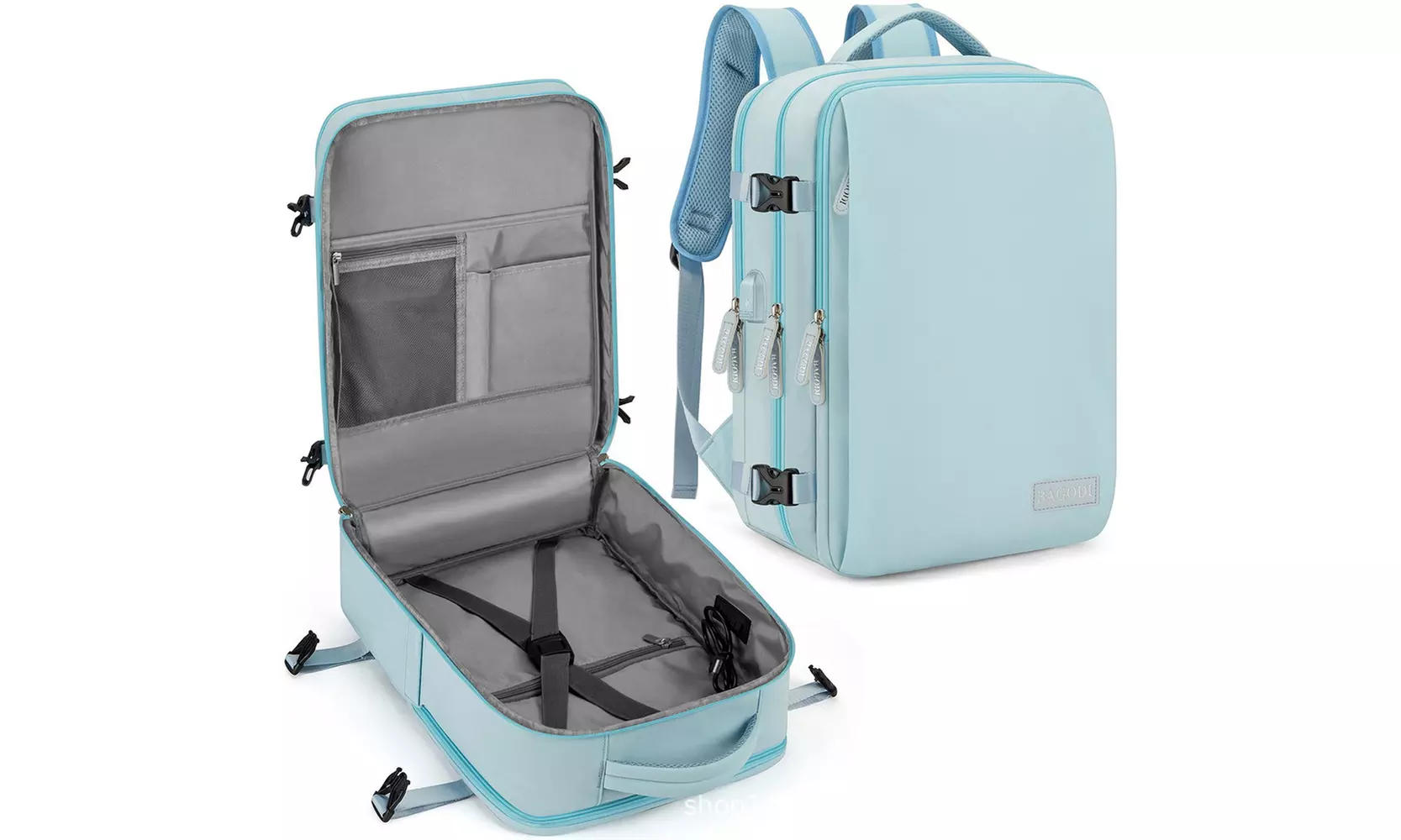 Travel Shoulder Bag with Wet and Dry Separation