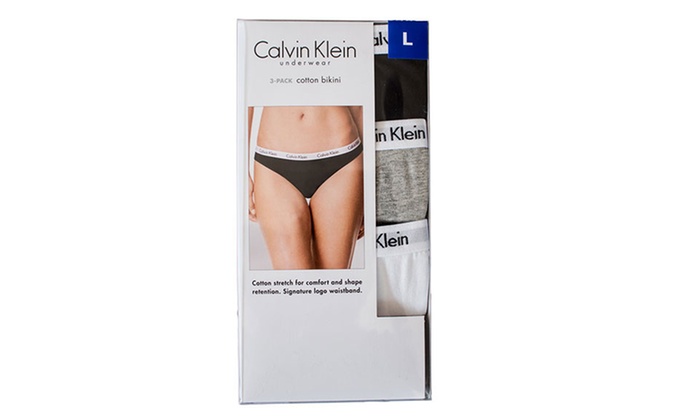 calvin klein 3 pack bikini brief