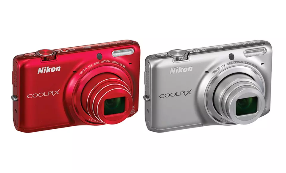 Nikon Coolpix S6500 16MP Digital Camera with 12x Zoom (Manufacturer Refurbished) - Primary Image