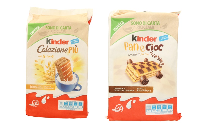 Image 1: 8 confezioni di merendine Kinder,