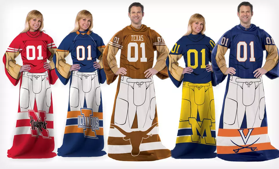 $19.99 for an NCAA Player Comfy Throw ($27.99 List Price). 29 Options Available. Free Shipping and Free Returns. - Primary Image