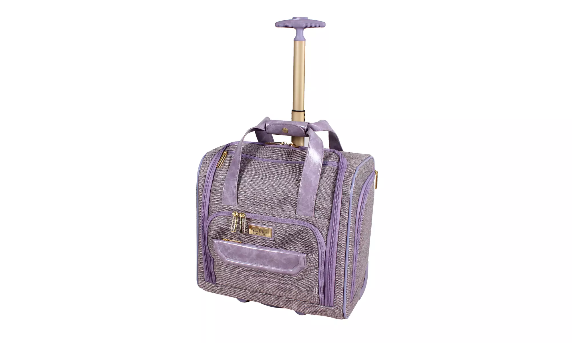 Jardin Collection Rolling Duffel Bag and Under-Seat Carry-on Luggage - Second Medium