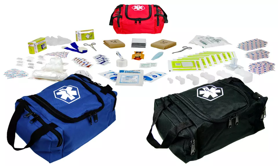 Dixie EMS First Responder Fully Stocked Trauma First Aid Kit - Primary Image
