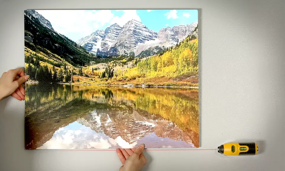 Metal Print with Free Laser Level from Imagecom.com (Up to 82% Off)  - Primary Image