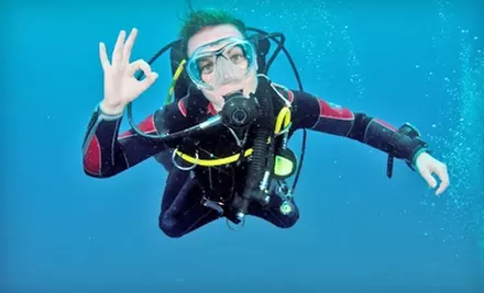 Open-Water Dive Certification Course or Discovery Dive from Dive Right In Scuba (Up to 51% Off) - Primary Image