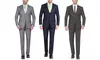Stanzino Men's 2-Piece Slim Fit Suit