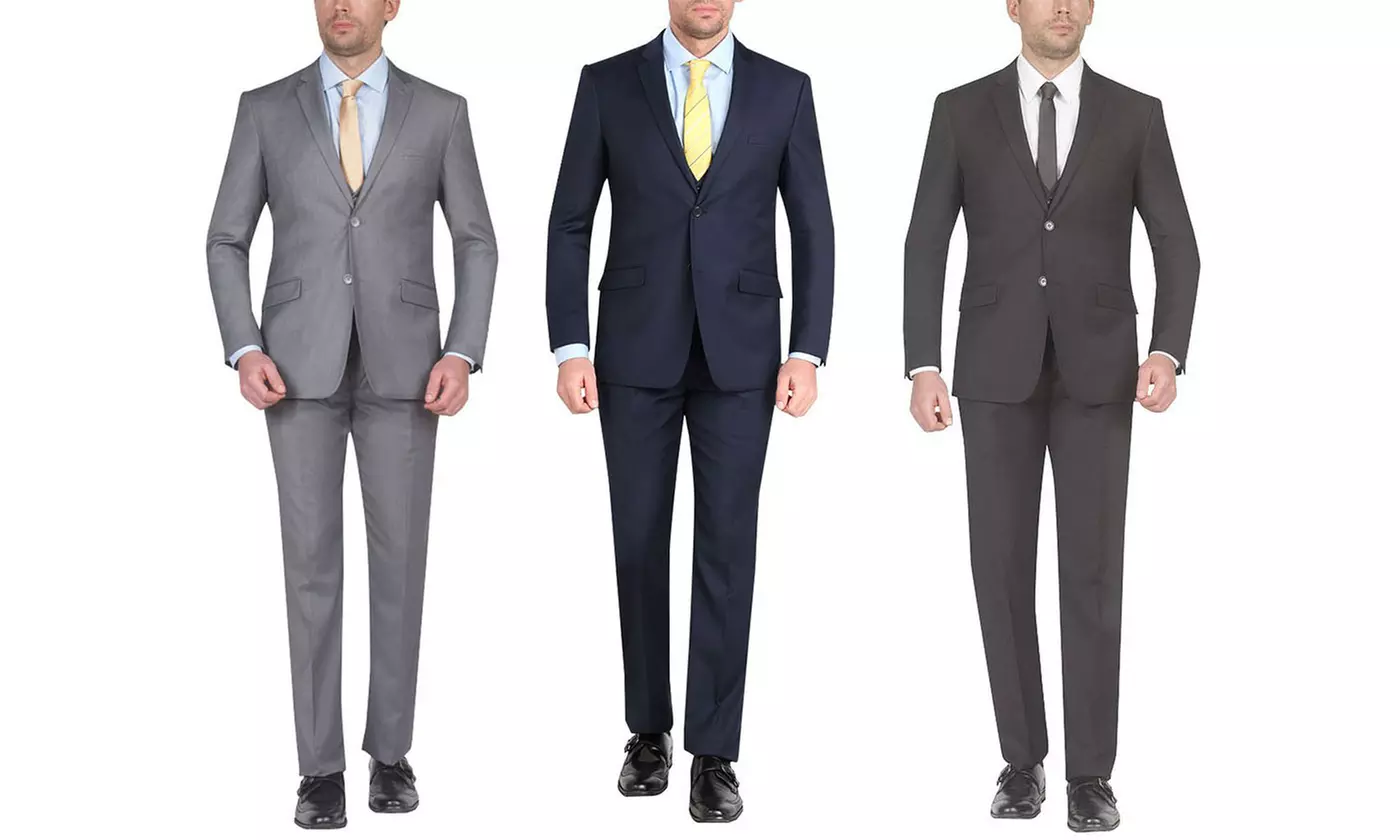 Stanzino Men's 2-Piece Slim Fit Suit - Primary Image
