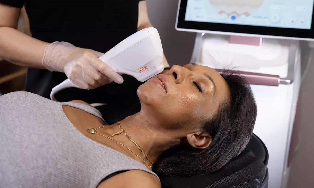 Non Surgical Skin Lift Micro Current and Ultrasound: Face, Chin/Neck 