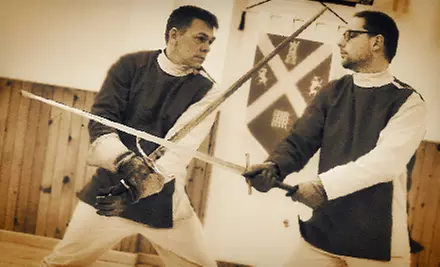 Intro to Swordplay Workshop for One or Two, or a Party Package for Up to Eight at Ottawa Swordplay (Up to 58% Off) - Primary Image