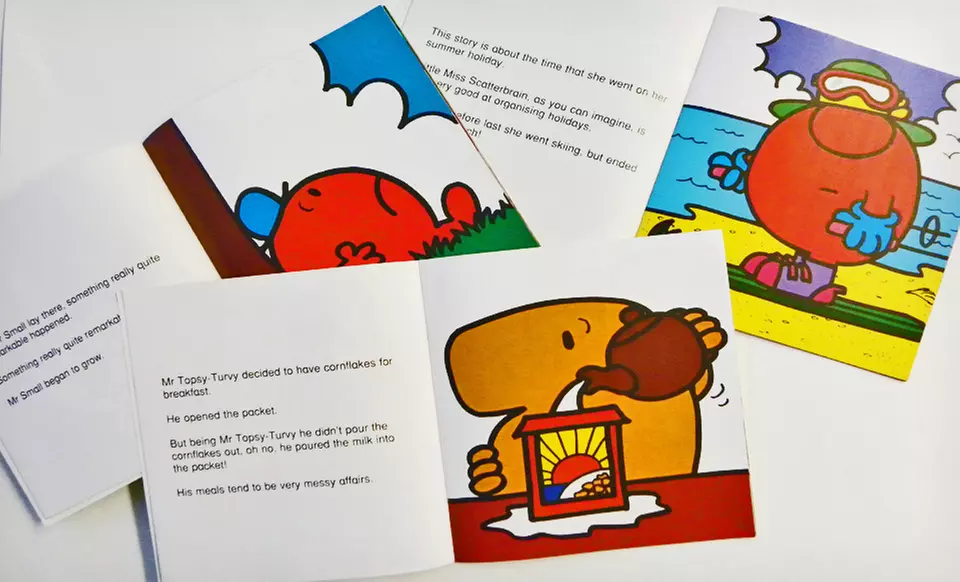 Little Miss & Mr. Men 12-Book Bundle - Second Medium