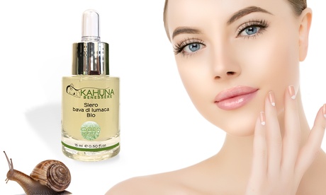 Fino a 3 confezioni di siero alla bava di lumaca Kahuna Benessere