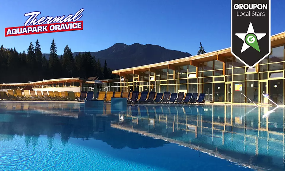 Całodzienny bilet wstępu dla 1 osoby (49 zł) lub rodzinny (od 109 zł) w Parku Termalnym Orawice na Słowacji (do -53%) - Primary Image