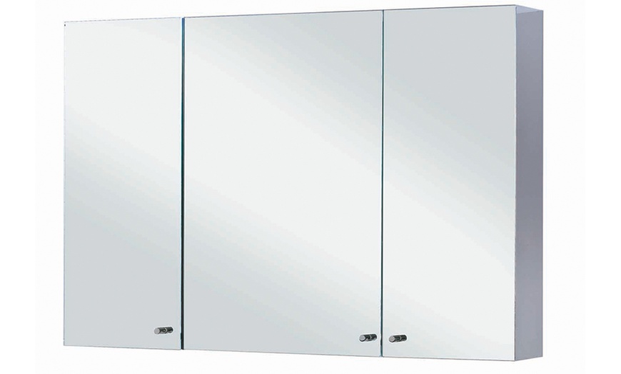 Image 8: Stainless Steel Mirror Cabinets