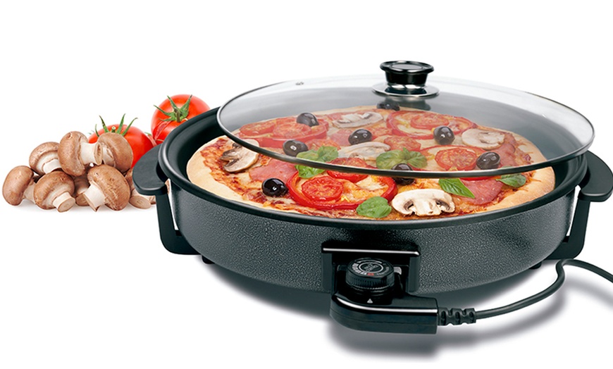 Image 1: Grill pizza pan eléctrico 