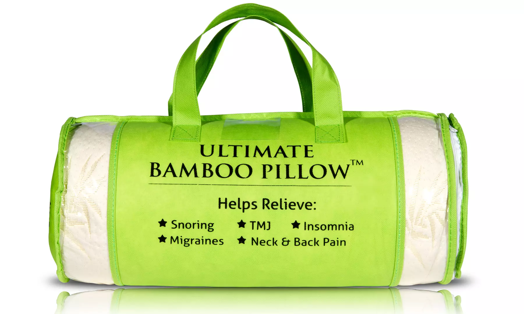 Bamboo Memory Foam Pillow - Second Medium