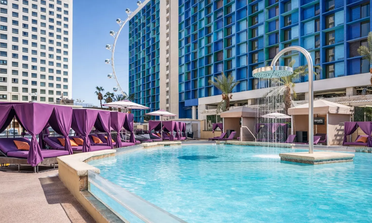 Splash into Luxury: Cabana and Daybed at Harrah's Las Vegas - (Up to 30% Off)