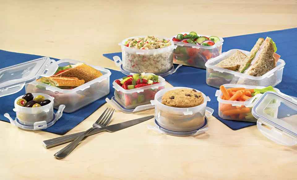 $17.99 for 16-Piece Lock & Lock Plastic Food-Storage Set ($70 List Price). Free Shipping and Returns. - Primary Image