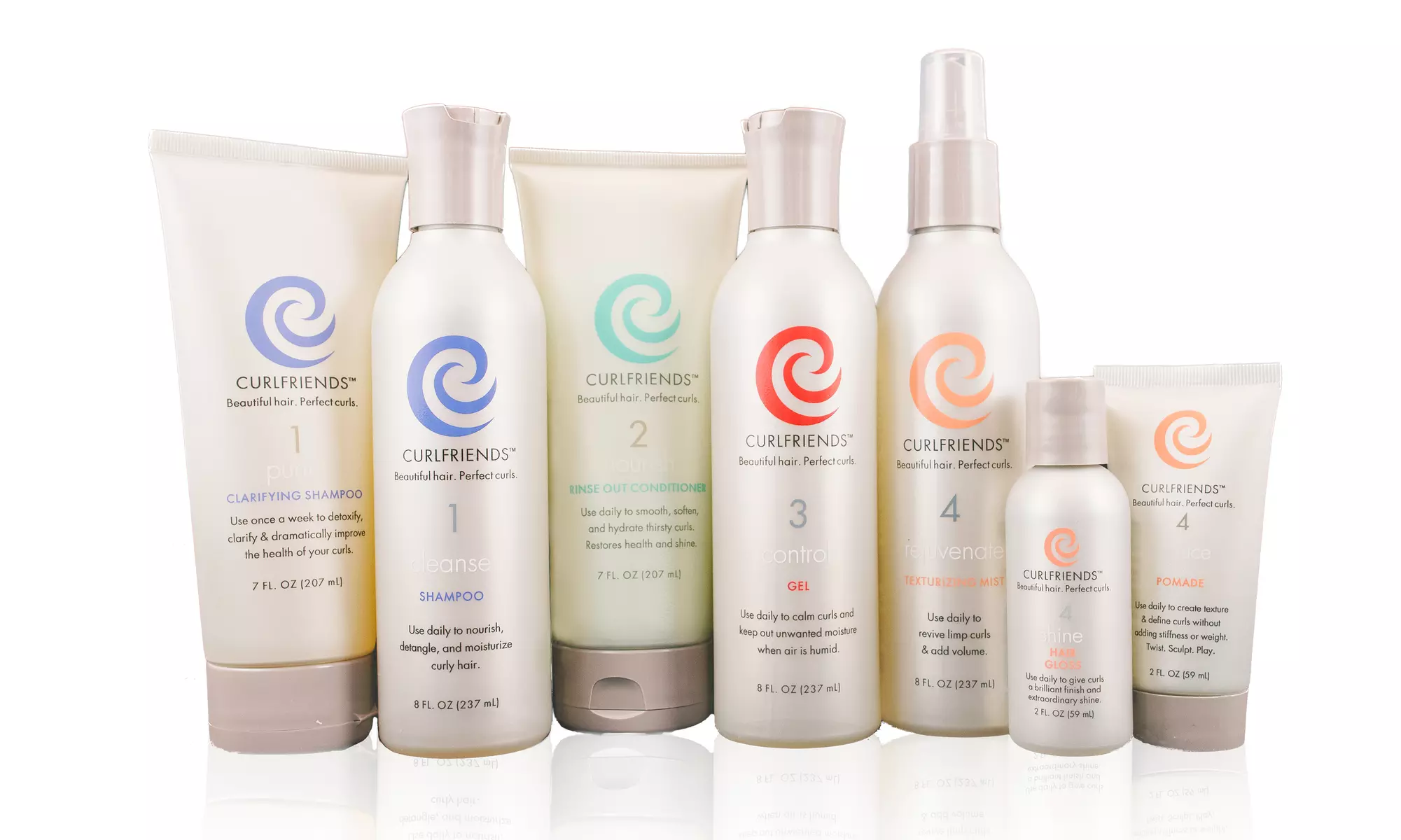 Professional Salon Haircare and Styling Products from CurlFriends (Up to 66% Off). Three Options Available.    - Primary Image
