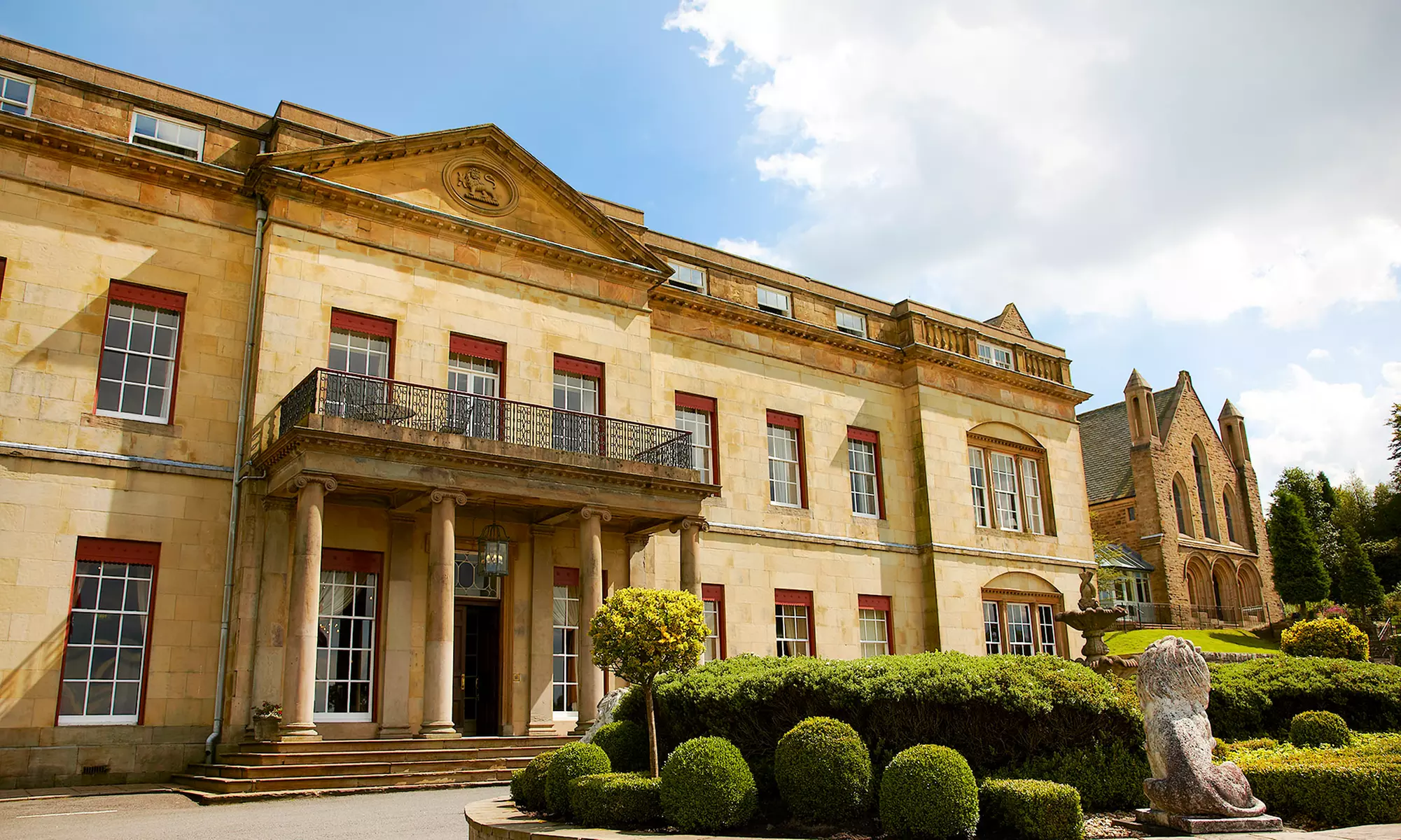Enjoy Afternoon Tea and Prosecco in a 14th-Century Setting at Shrigley Hall Hotel (Up to 50% Off)