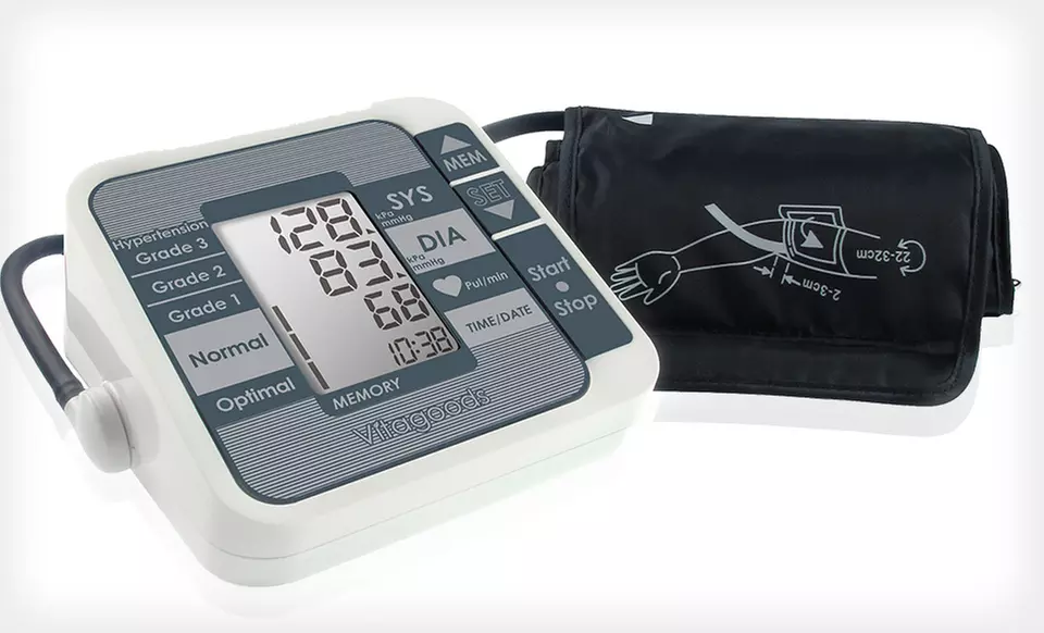 $39 for a Portable Upper-Arm Blood-Pressure Monitor ($125 List Price). Free Shipping and Free Returns. - Primary Image