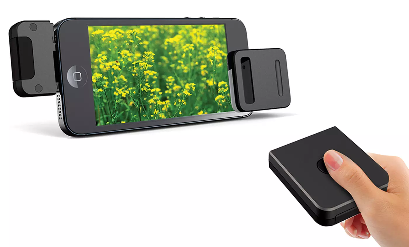 Bell + Howell Eyeclick Shutter Camera Remote with Tripod for iPhones and iPads. Free Returns. - Primary Image