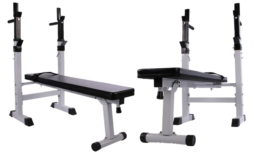 Image 2: Opvouwbare weight bench