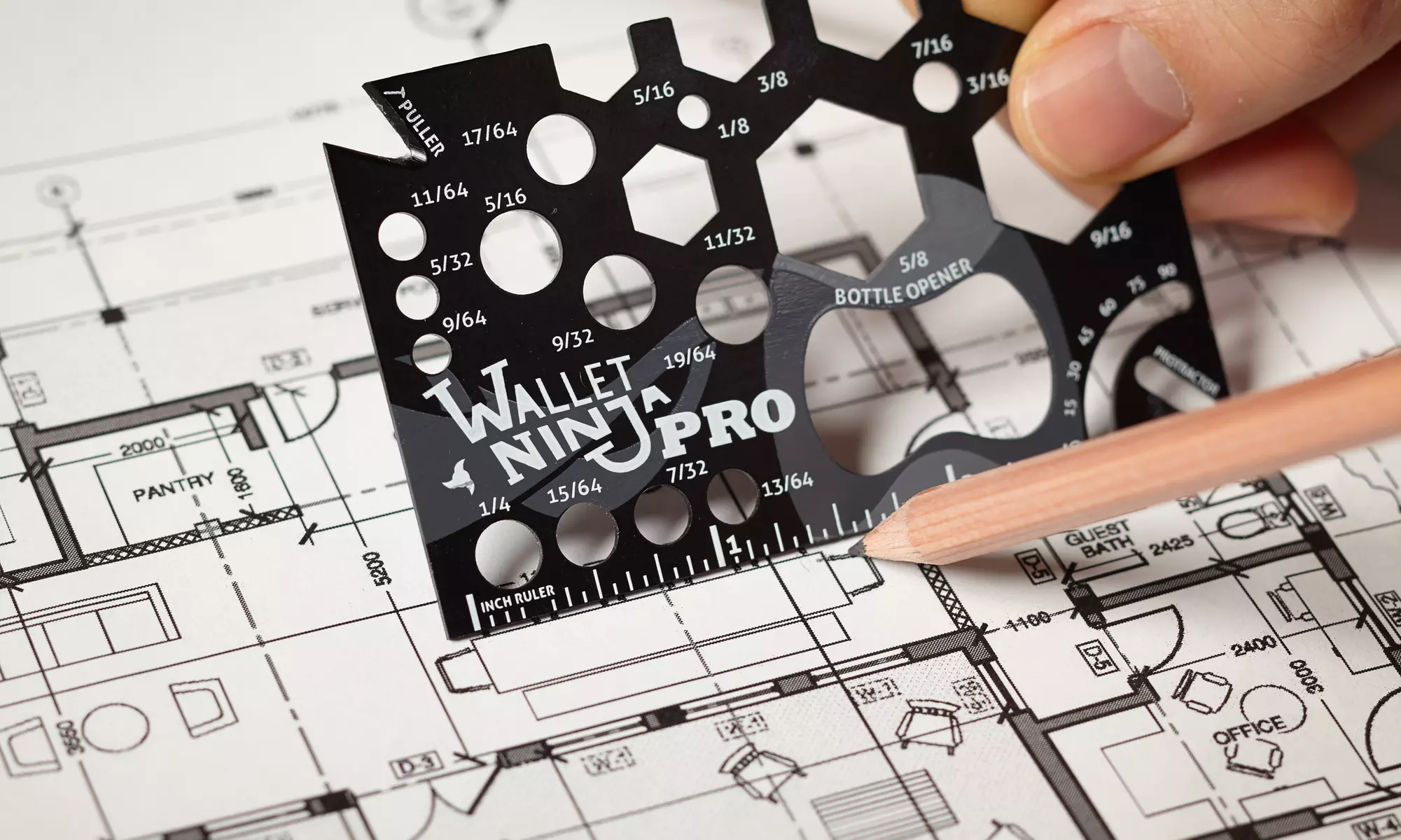 Wallet Ninja Pro Compact 26-in-1 Multitool - Primary Image
