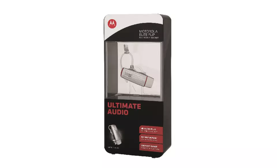 Motorola Elite Flip Bluetooth Headset - Second Medium