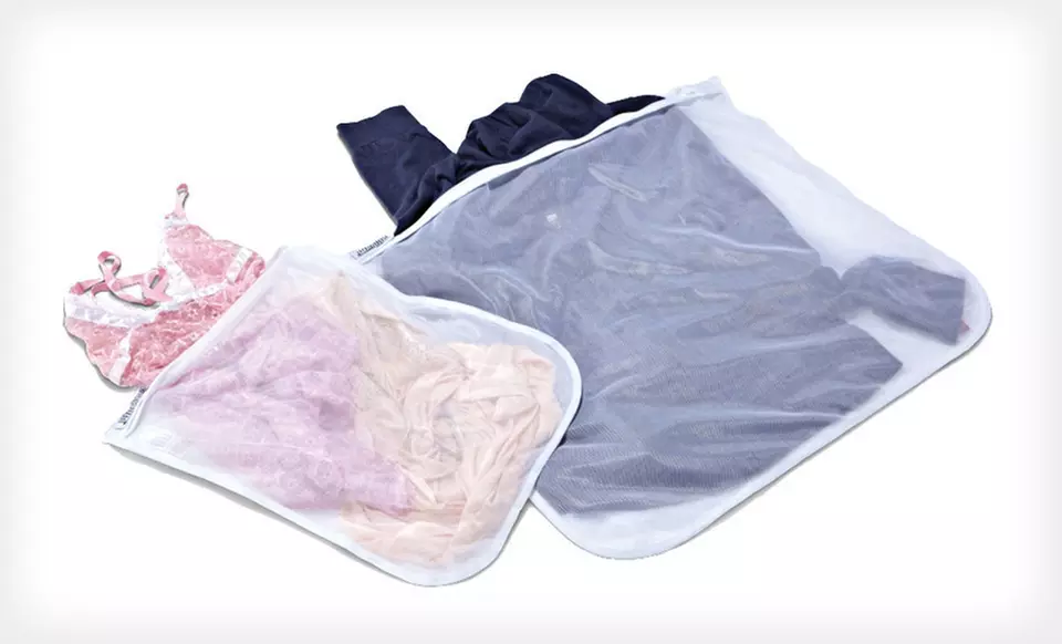 Woolite Two-Piece Delicate Wash Bag Sets (Up to 57% Off). Four Options Available. Free Returns. - Second Medium