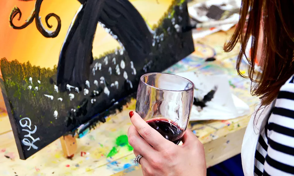 Two-Hour BYOB Painting Class for One or Two at Tipsy Paint Studio (Up to 49% Off) - Primary Image
