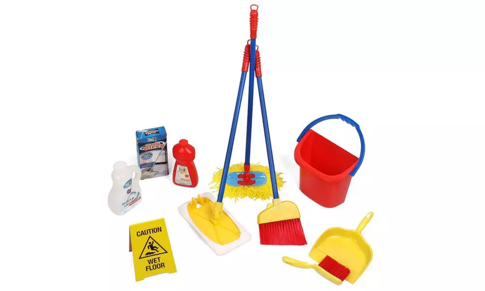 Kids' Pretend Play Cleaning Set (10-Piece) - Primary Image