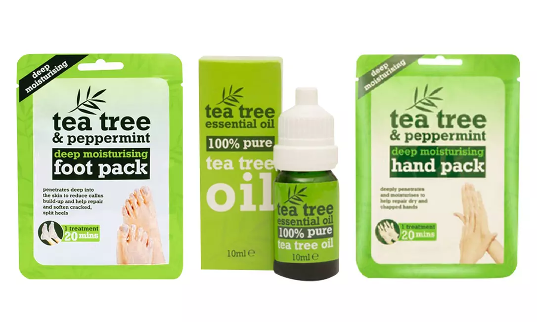 Pack produits à base d'arbre à thé, traitements pieds et mains - Primary Image