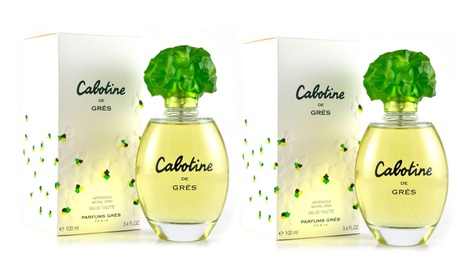 2 Eau de Toilette da donna Cabotine de Grès da 100 ml spray