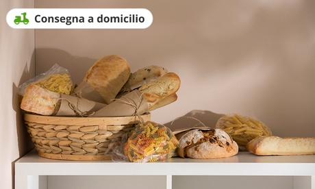 1 kg di pane, dolci, affettati e vino del Panificio Dolce Forno (sconto fino a 24%). Consegna gratis a domicilio