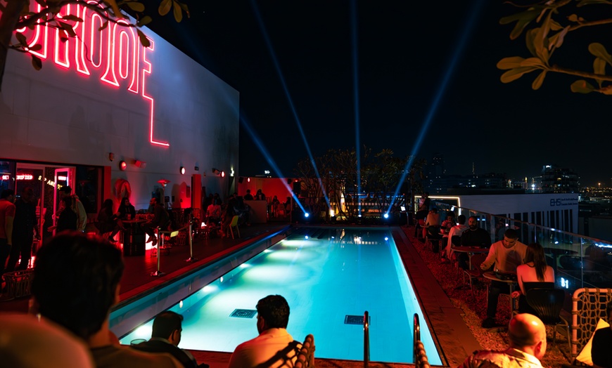 Image 7: Poolside Escape with Rooftop Views, F&B Credit & Live DJ Entertainment