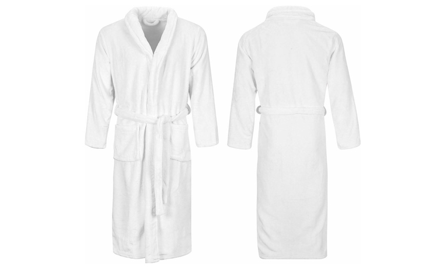 Image 6: Soft Unisex Dressing Gown