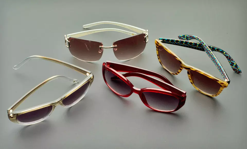 $10 for One Pair of Women's Big Buddha Sunglasses ($38 List Price). 16 Options Available. Free Returns. - Primary Image